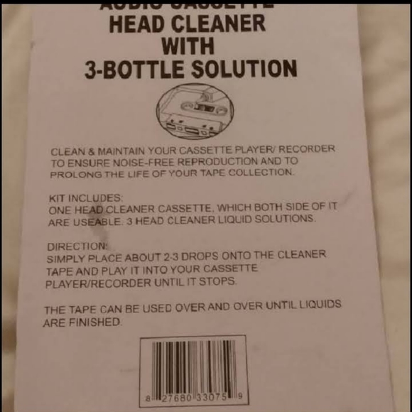 Alszco Audio Cassette Head Cleaner - Picture 3 of 3